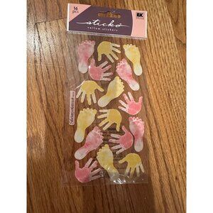 STICKO SCRAPBOOK CRAFT STICKERS HANDS FEET FAMILY